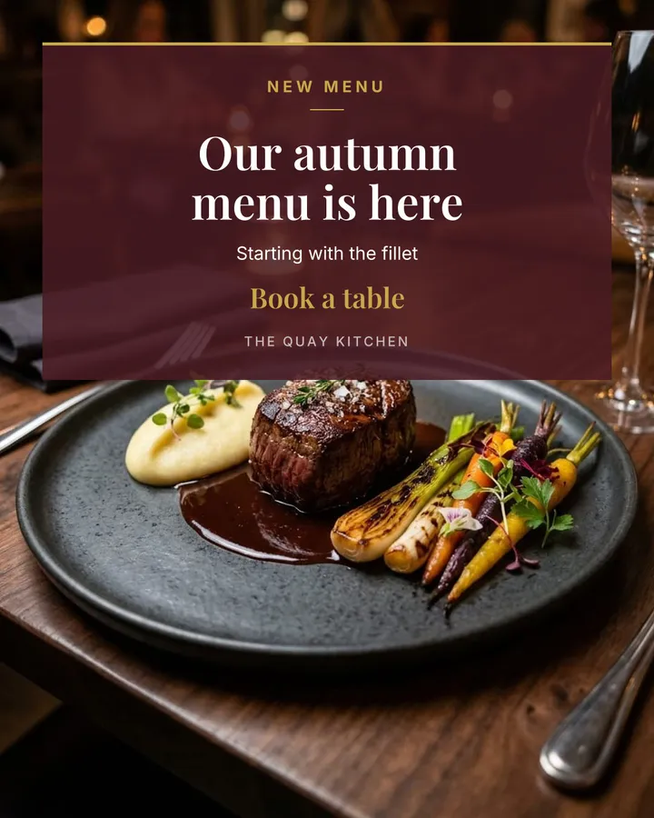 Post: Our autumn menu is here